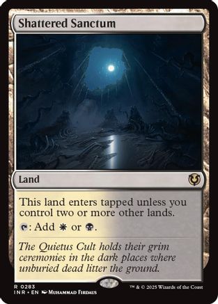 Shattered Sanctum (INR-283) - rare - Foil
