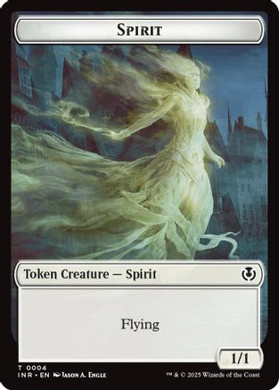 Spirit // Human (0002) Double-Sided Token (INR-2 // 4) - token