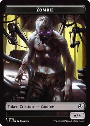 Zombie (0011) // Zombie (0012) Double-Sided Token (INR-11 // 12) - token