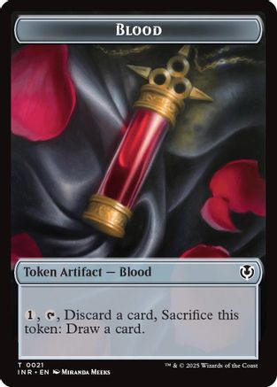 Blood // Clue Double-Sided Token (INR-21 // 22) - token - Foil