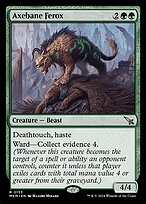 Axebane Ferox (MKM-153) - rare