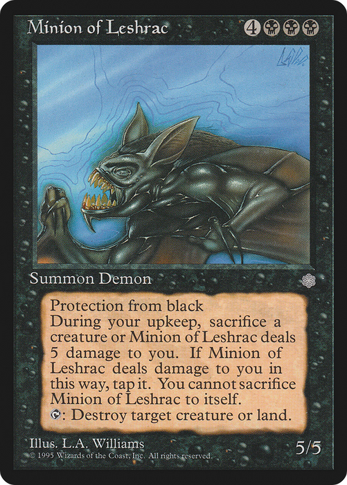 Minion of Leshrac (ICE-150) - rare