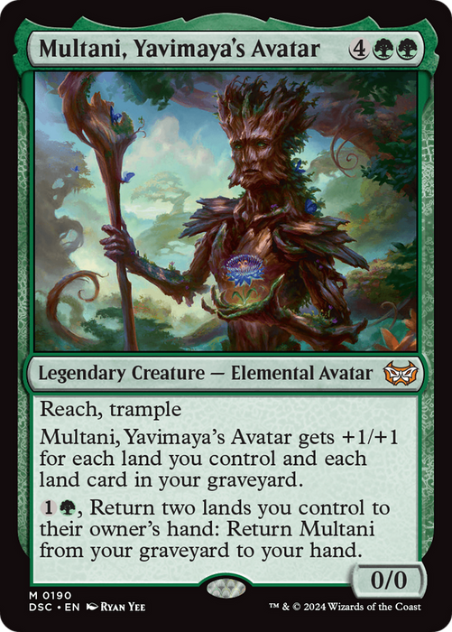 Multani, Yavimaya's Avatar (DSC-190) - mythic