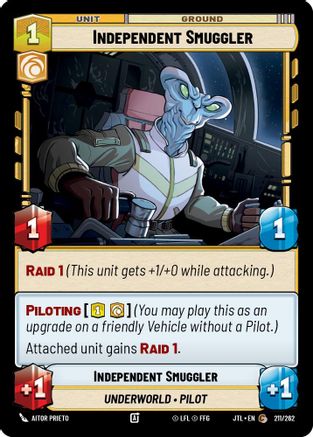 Independent Smuggler (211/262) - JTL - Common
