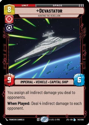Devastator - Hunting the Rebellion (143/262) - JTL - Legendary
