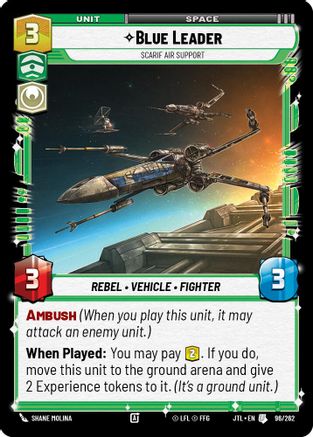 Blue Leader - Scarif Air Support (096/262) - JTL - Uncommon