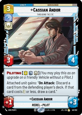 Cassian Andor - Threading the Eye (048/262) - JTL - Rare