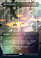 Rain of Filth (SLD-1547★) - rare (Borderless) - Foil