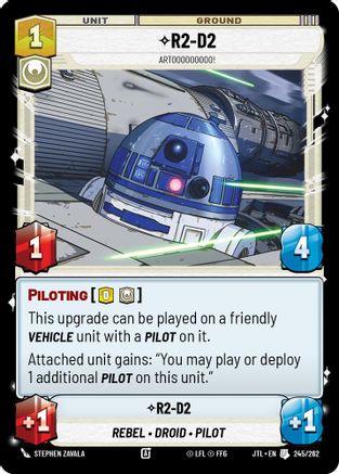 R2-D2 - Artooooooooo! (245/262) - JTL - Uncommon