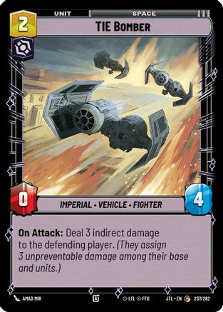 TIE Bomber (237/262) - JTL - Common