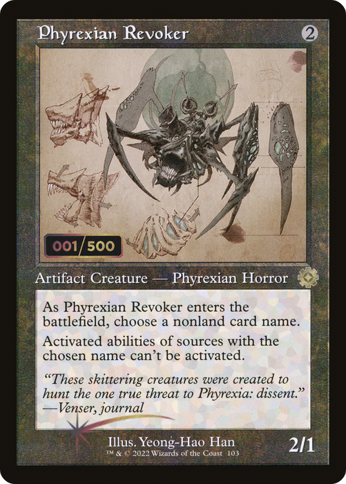 Phyrexian Revoker (BRR-103Z) - rare - Foil
