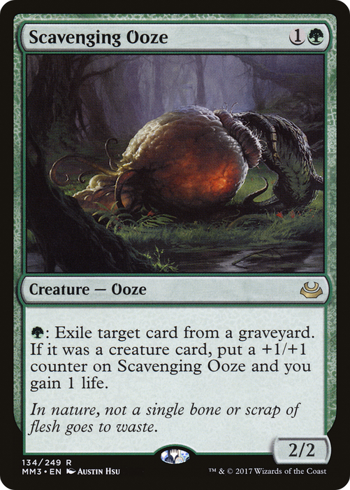 Scavenging Ooze (MM3-134) - rare - Foil