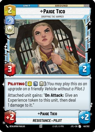 Paige Tico - Dropping the Hammer (046/262) - JTL - Uncommon