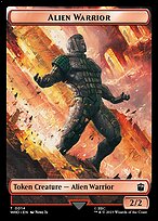 Alien Warrior (TWHO-014) - common