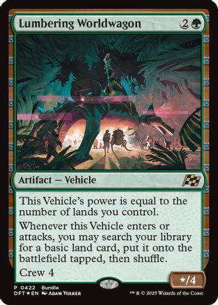 Lumbering Worldwagon (UMP-422) - promo - Foil