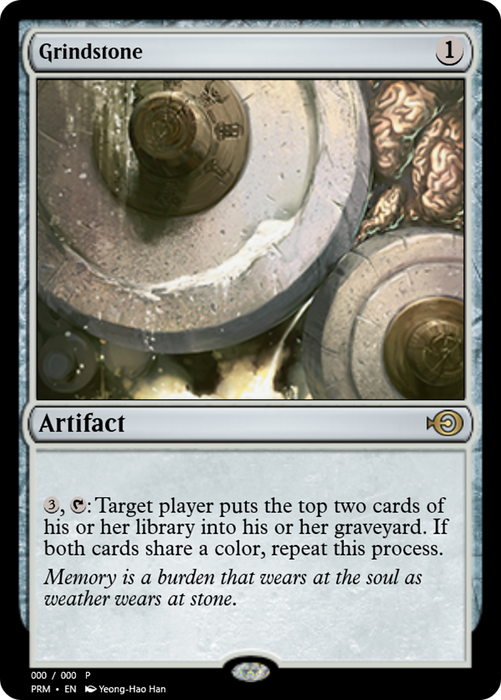 Grindstone (PRM-62423) - rare - Foil