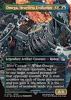Omega, Heartless Evolution (FIN-347) - uncommon (Borderless) - Foil