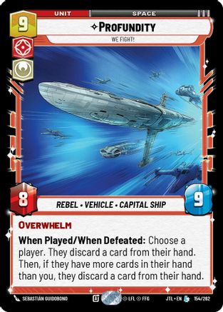 Profundity - We Fight! (154/262) - JTL - Legendary