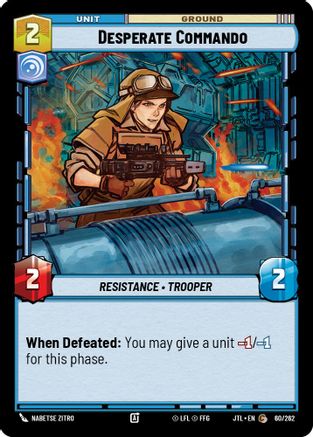 Desperate Commando (060/262) - JTL - Common