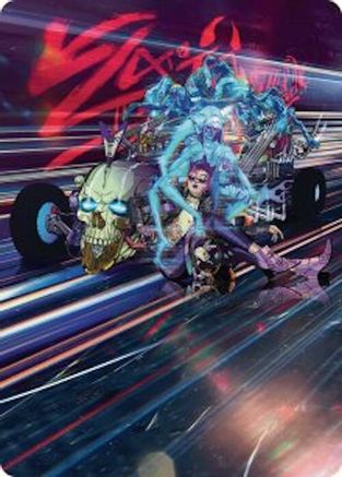 Midnight Mangler Art Card (AADFT-038) - special