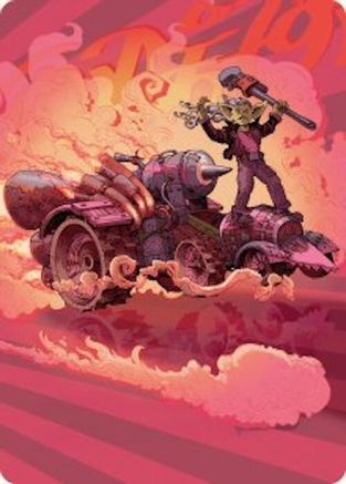 Burner Rocket Art Card (AADFT-041) - special