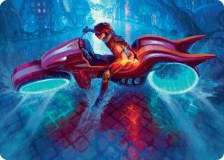 Chandra, Spark Hunter Art Card (AADFT-020) - special