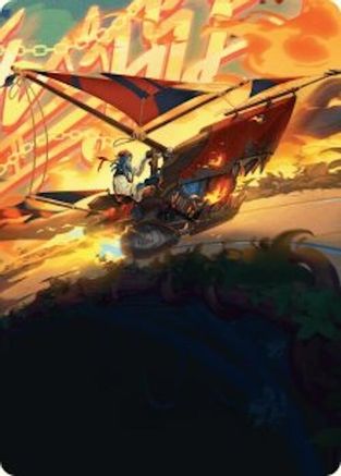 Boosted Sloop Art Card (AADFT-047) - special