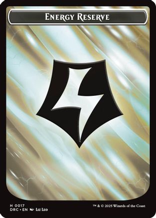 Energy Reserve // Energy Reserve Double-Sided Token (DRC-017) - token