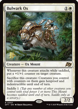 Bulwark Ox (PRE-007) - rare - Foil