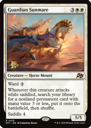 Guardian Sunmare (PRE-015) - rare - Foil