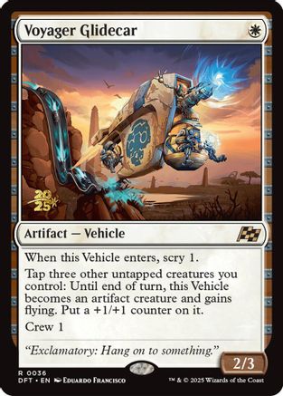 Voyager Glidecar (PRE-036) - rare - Foil