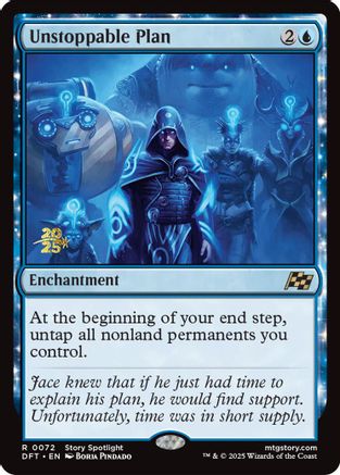 Unstoppable Plan (PRE-072) - rare - Foil