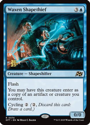 Waxen Shapethief (PRE-074) - rare - Foil