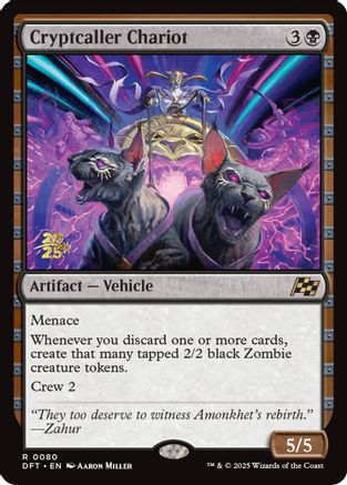 Cryptcaller Chariot (PRE-080) - rare - Foil