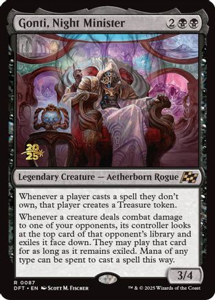 Gonti, Night Minister (PRE-087) - rare - Foil