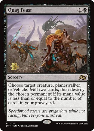 Quag Feast (PRE-100) - rare - Foil