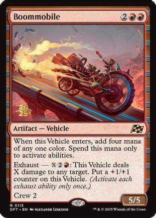 Boommobile (PRE-113) - rare - Foil