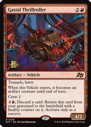 Gastal Thrillroller (PRE-129) - rare - Foil