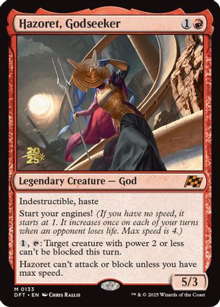 Hazoret, Godseeker (PRE-133) - mythic - Foil