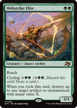 Webstrike Elite (PRE-186) - rare - Foil