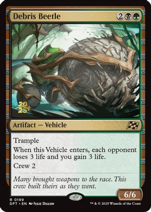 Debris Beetle (PRE-199) - rare - Foil
