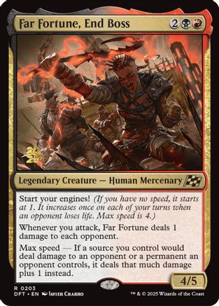 Far fortune, End Boss (PRE-203) - rare - Foil