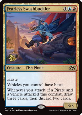 Fearless Swashbuckler (PRE-204) - rare - Foil