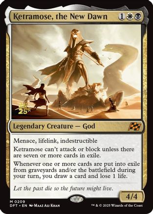 Ketramose, the New Dawn (PRE-209) - mythic - Foil