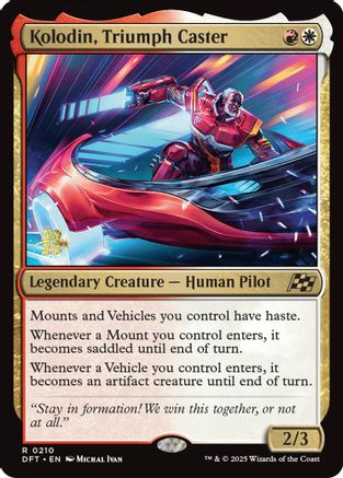 Kolodin, Triumph Caster (PRE-210) - rare - Foil