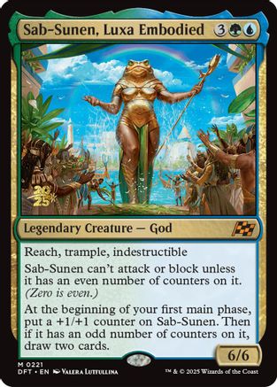 Sab-Sunen, Luxa Embodied (PRE-221) - mythic - Foil