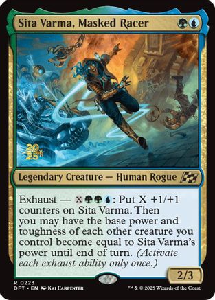 Sita Varma, Masked Racer (PRE-223) - rare - Foil