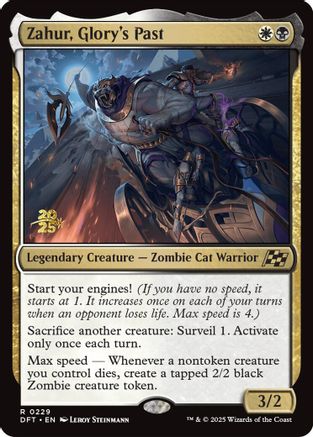 Zahur, Glory's Past (PRE-229) - rare - Foil