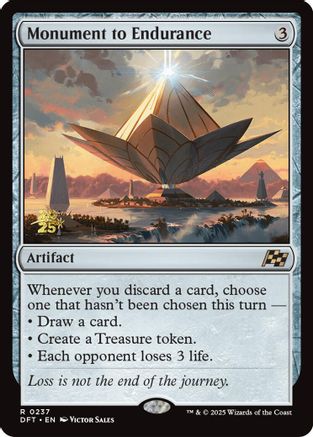 Monument to Endurance (PRE-237) - rare - Foil