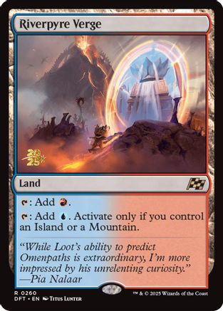 Riverpyre Verge (PRE-260) - rare - Foil
